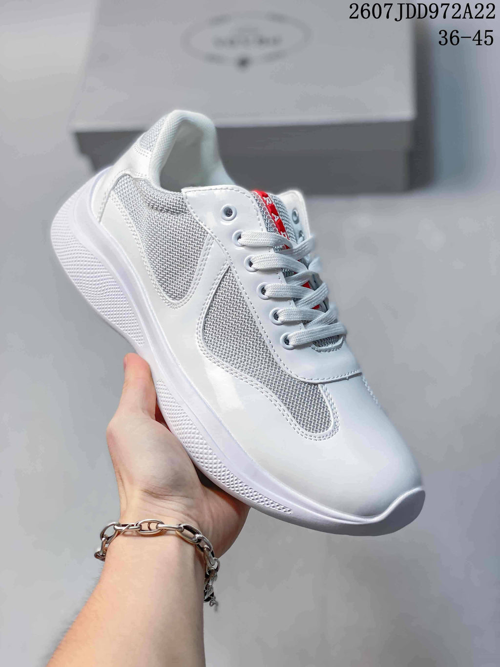 Prada America's Cup Low-Top Sneakers 2607JDD972A22