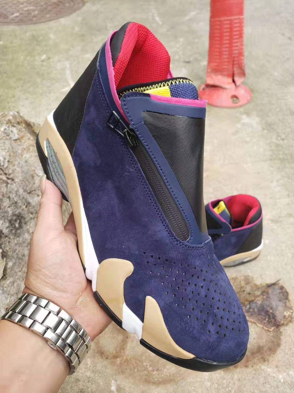 Jordan 14 Zip High-Top Sneakers in Three Colorways