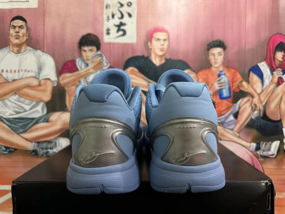Nike Kobe 6 Basketball Shoes in Cool Blue Gray