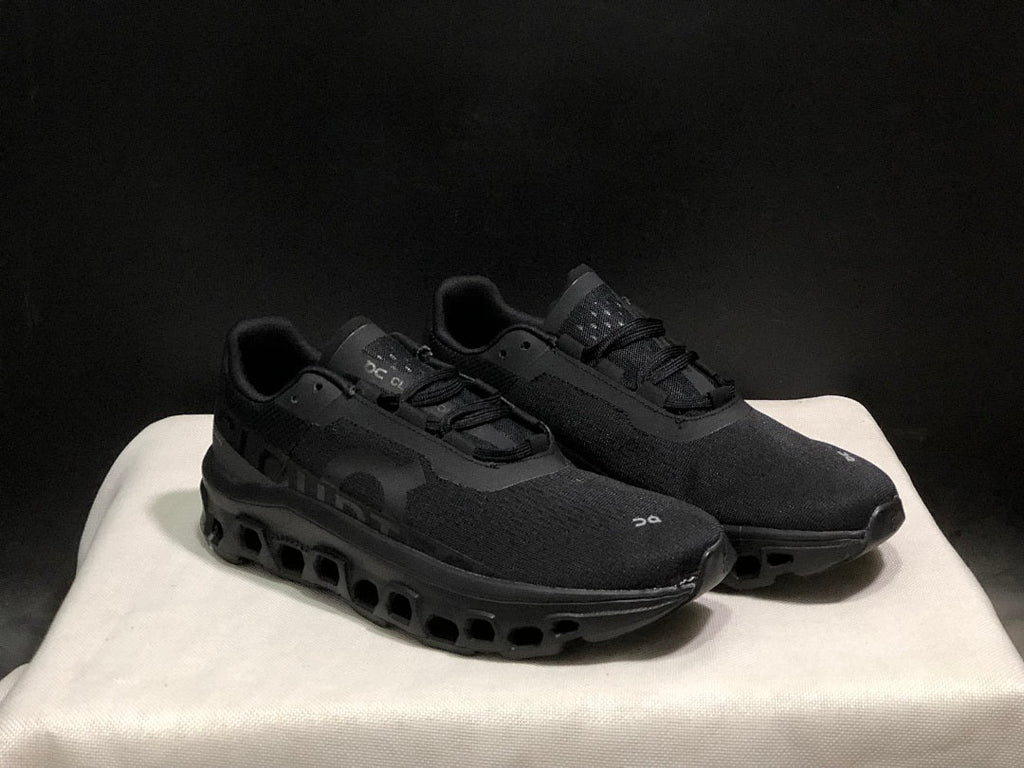 On Cloud X Black Silver Running Shoes