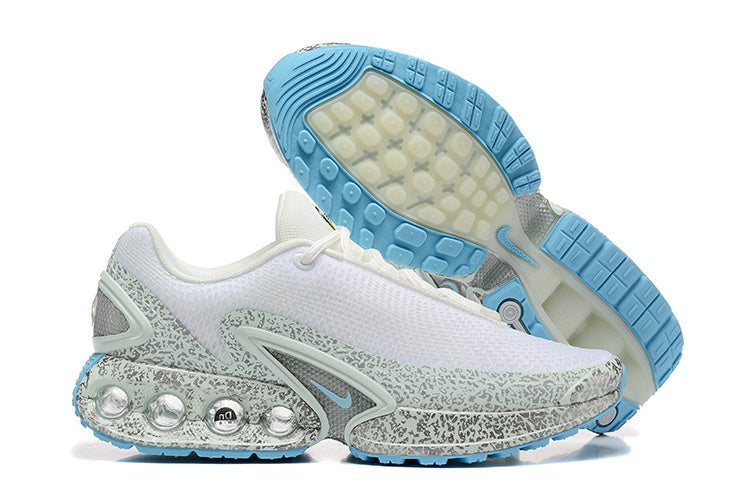 Nike Air Max Scorpion Flyknit White Blue Sneakers