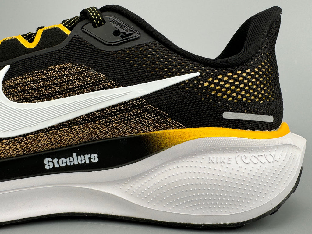 Nike Air Zoom Pegasus 41 Steelers Black Running Shoes FZ5097-001
