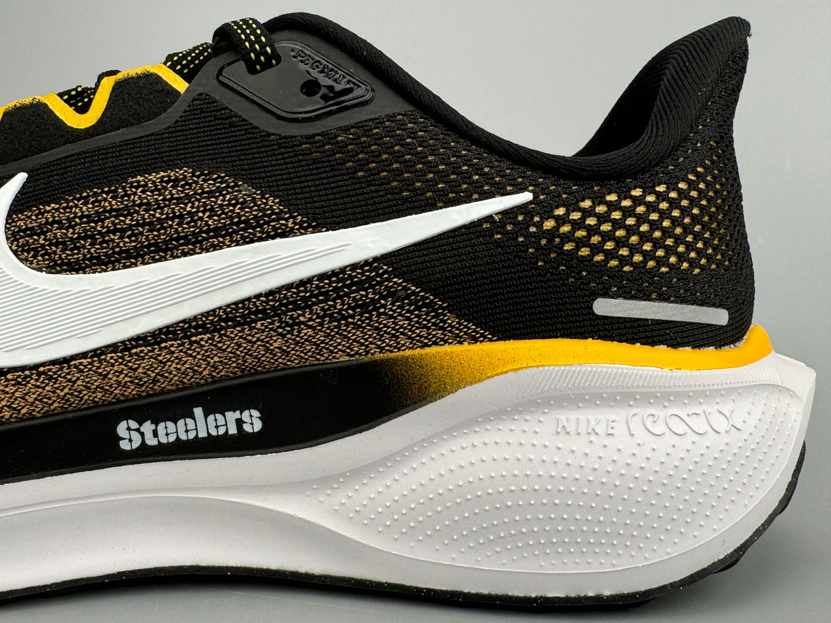 Nike Air Zoom Pegasus 41 Steelers Black Running Shoes FZ5097-001