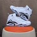 Jordan 6 Retro High-Top Sneakers White and Black