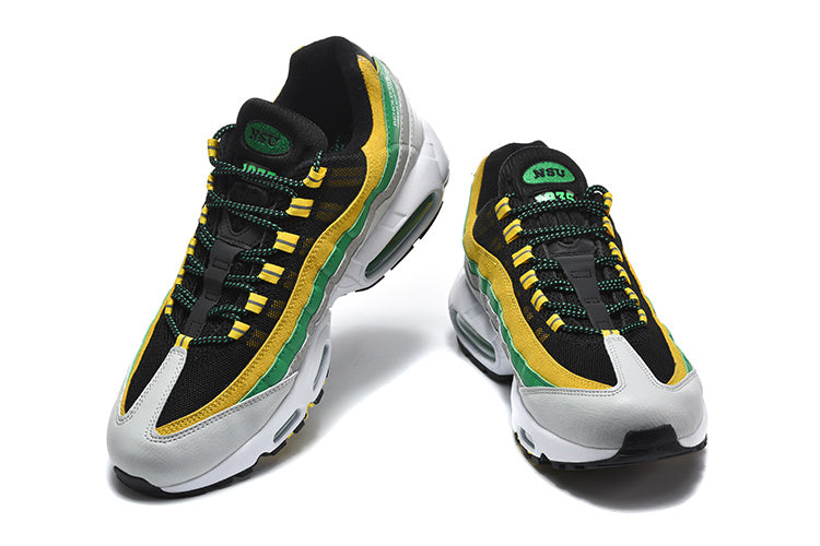 Nike Air Max 95 Sneakers Green Yellow Grey Black
