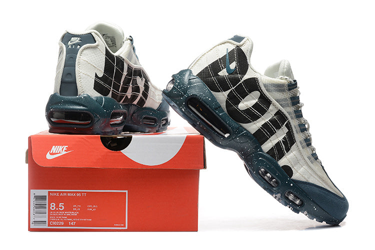 Nike Air Max 95 TT Sneakers in White and Blue