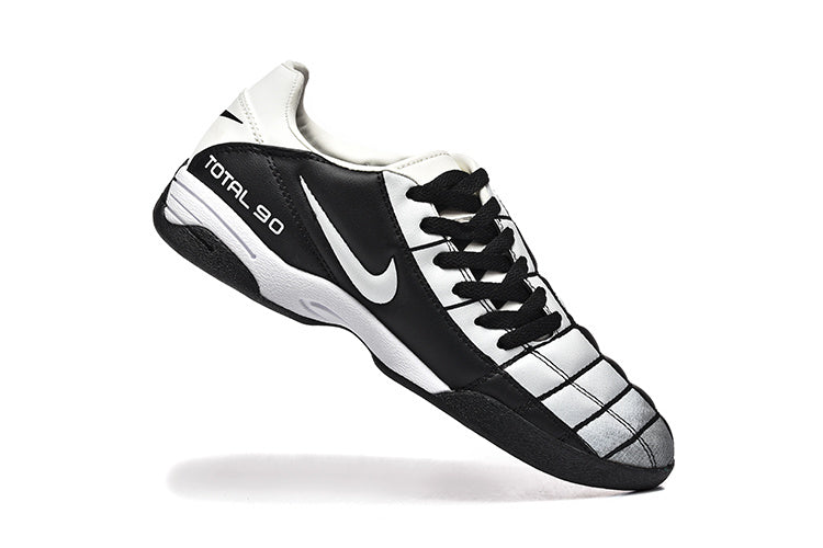 Nike Total 90 Black and White Indoor Soccer Shoes