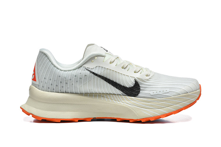 Nike ACG ZoomX White and Orange Trail Running Shoes
