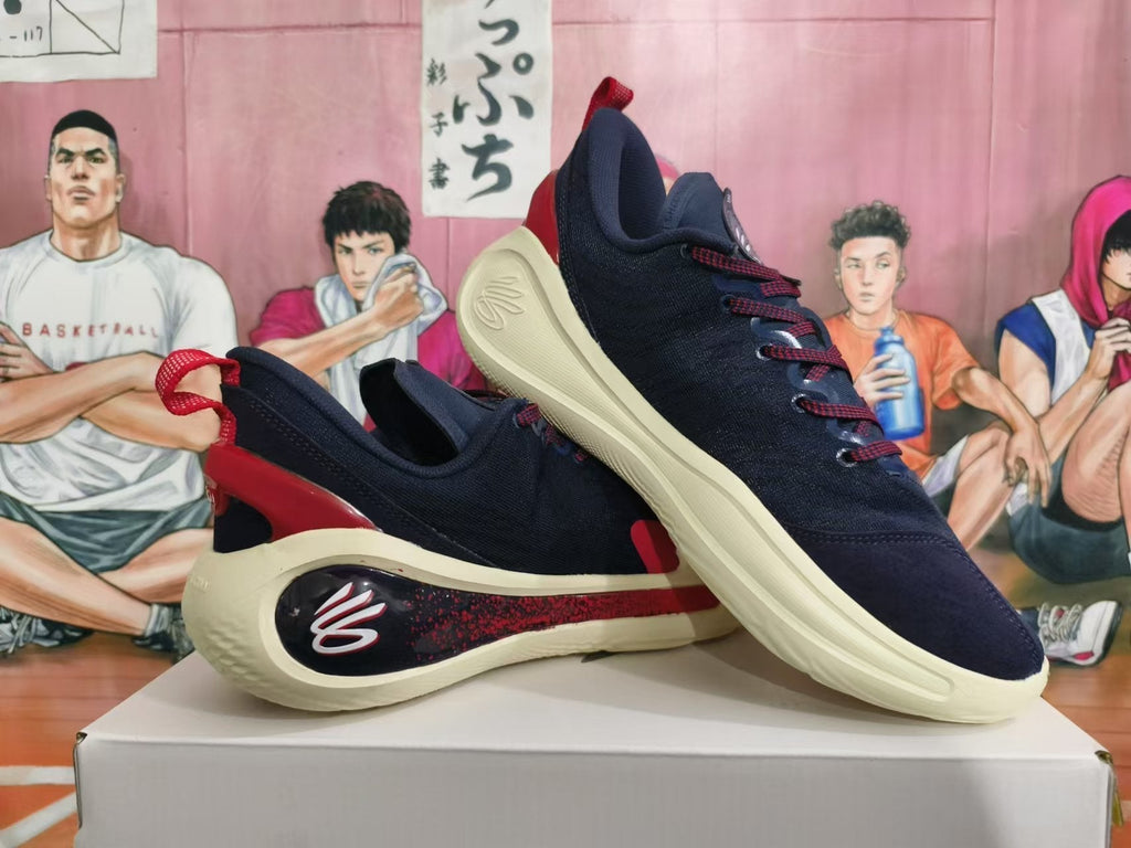 Nike Kyrie Low Basketball Shoes Navy Red