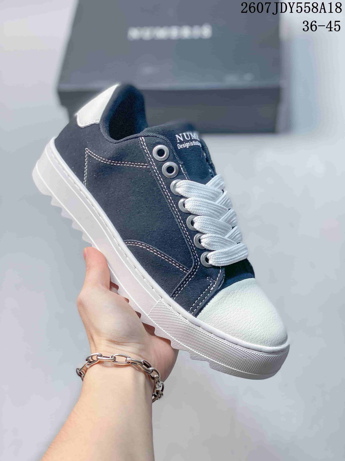 NUMERIS Low-Top Platform Sneakers in Multiple Colorways