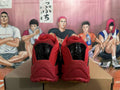 Nike Air Flightposite Red and Black Basketball Shoes