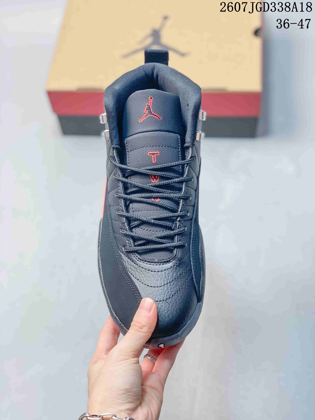 Jordan Air Jordan 12 Retro Sneakers Black Red FZ5026-100