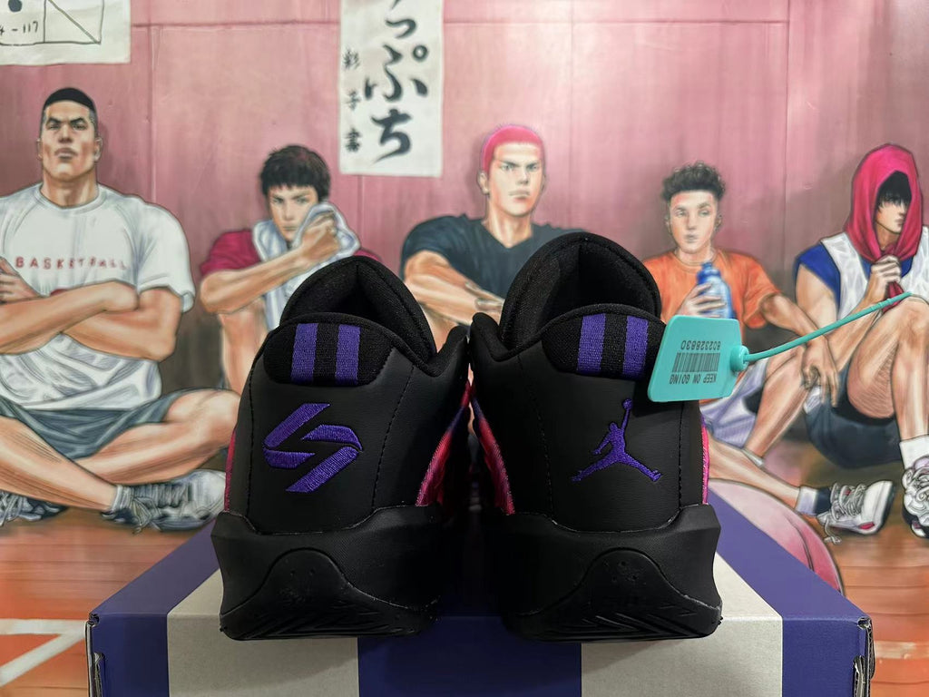 Jordan Tatum 2 Basketball Shoes Purple Pink Black