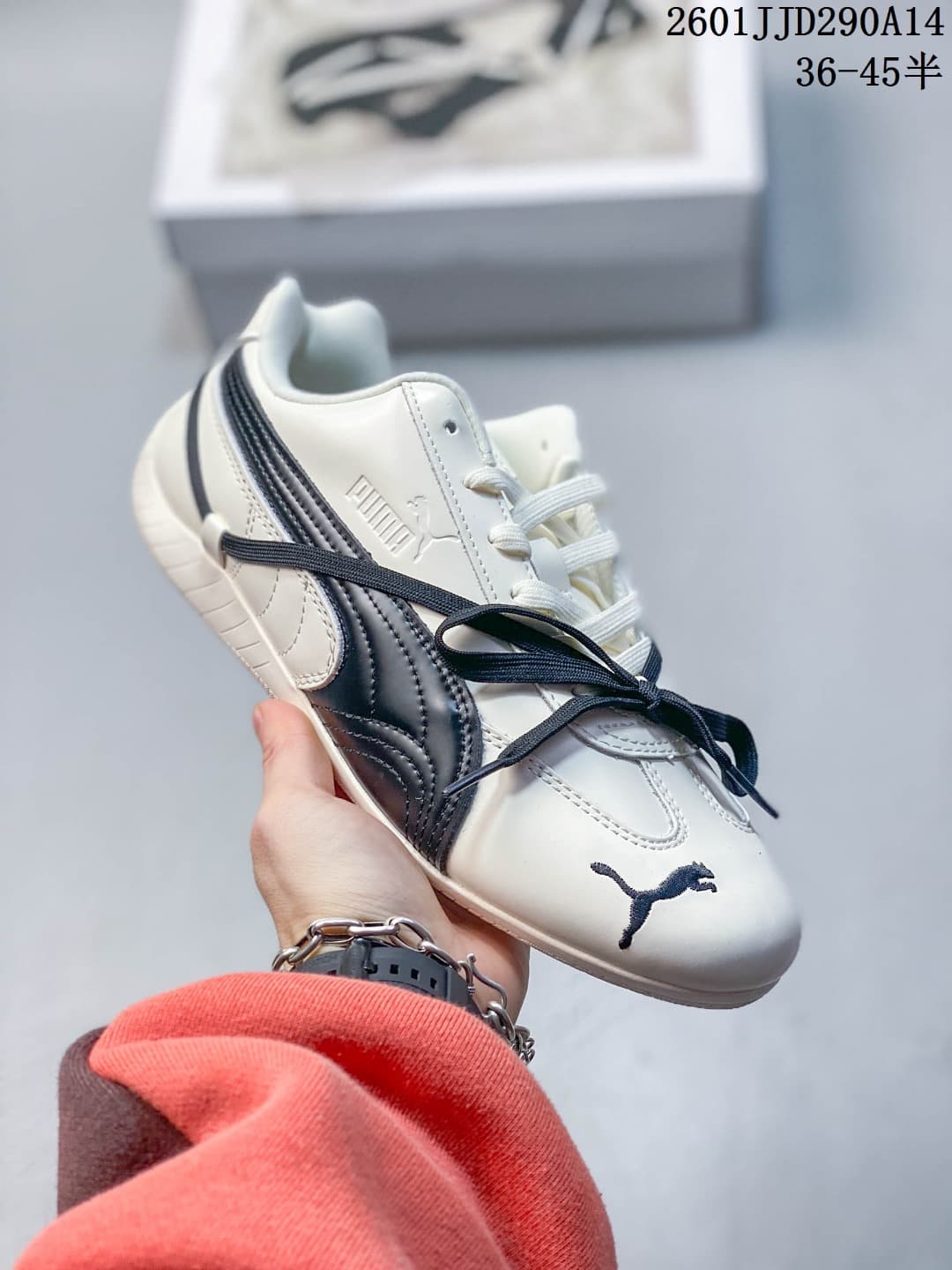 PUMA Speedcat TTF Retro Sneakers – Navy, White & Pink