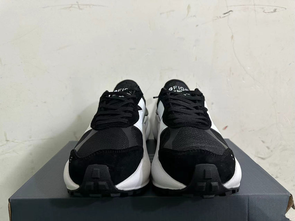 New Balance 3447 Black and White Sneakers