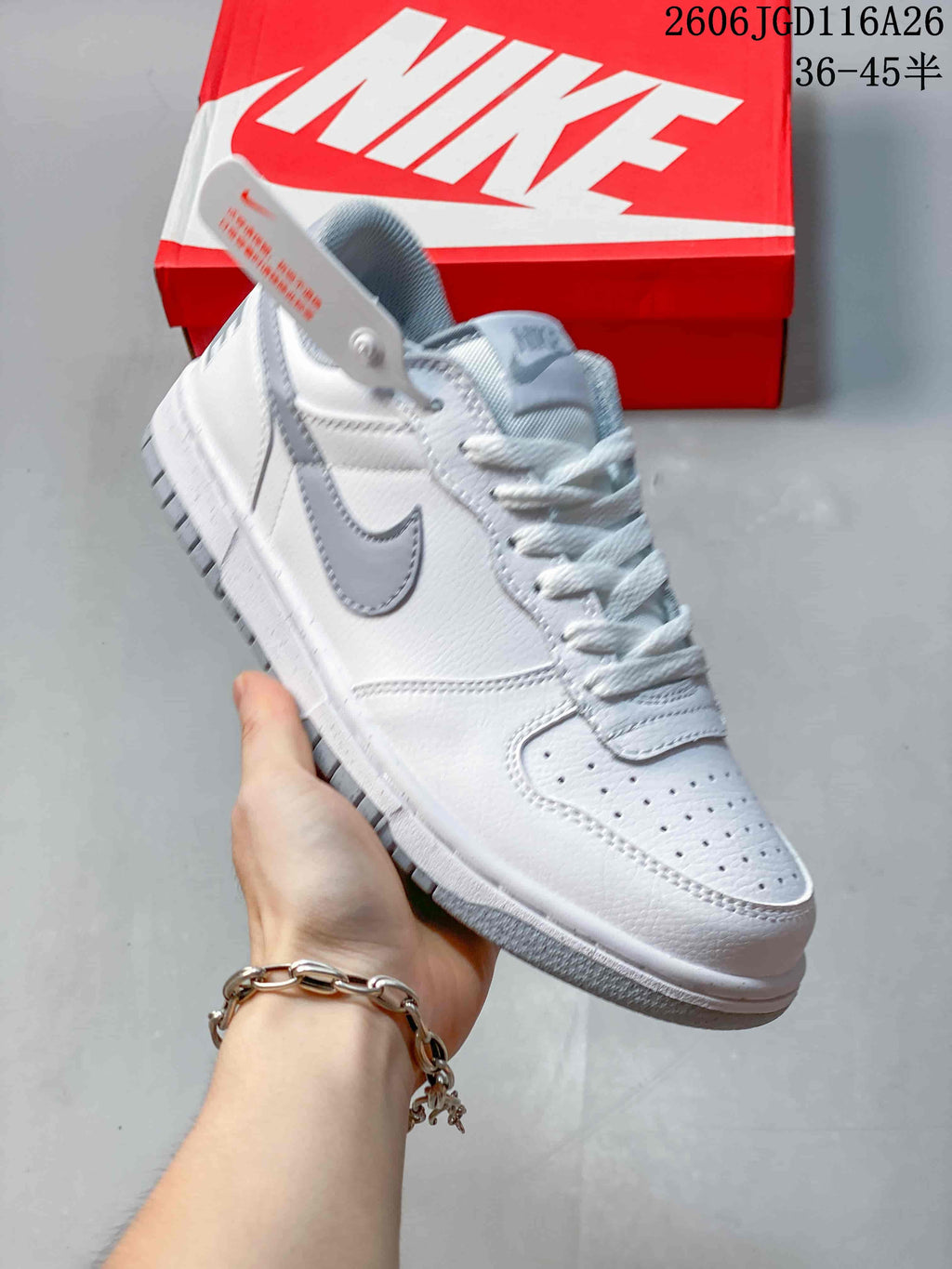 Nike Big Low Sneakers White Grey 854166-008