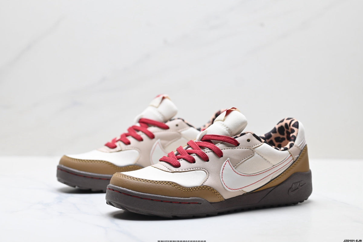 Nike Terra Manta Sneakers in Cream, Tan and Red