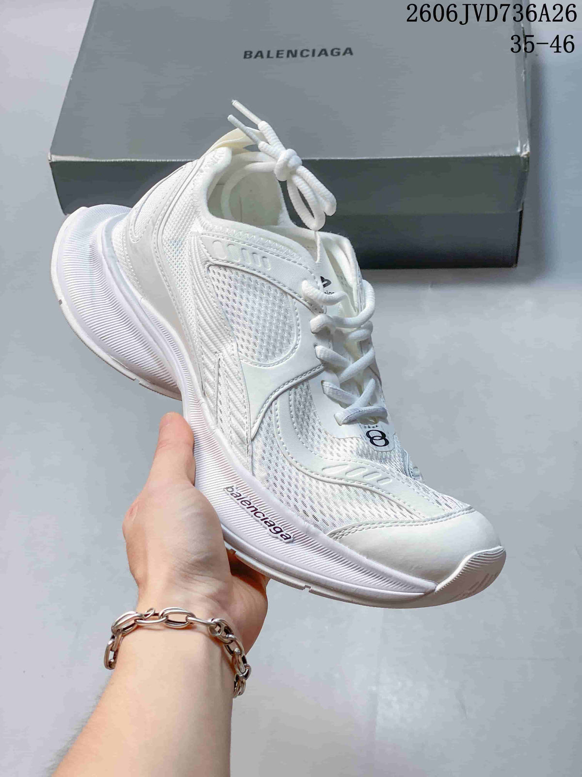 Balenciaga Circuit Mesh Platform Sneakers