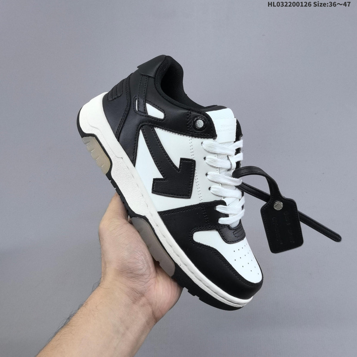 Off-White Out Of Office Low-Top Sneakers Black White