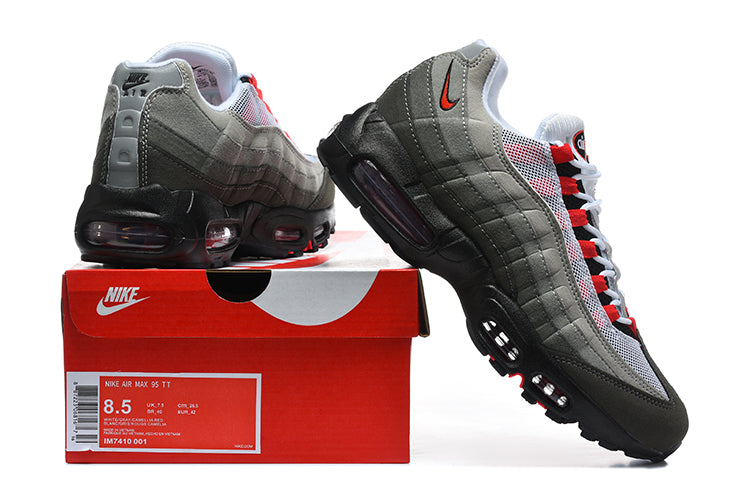 Nike Air Max 95 Sneakers Grey Red