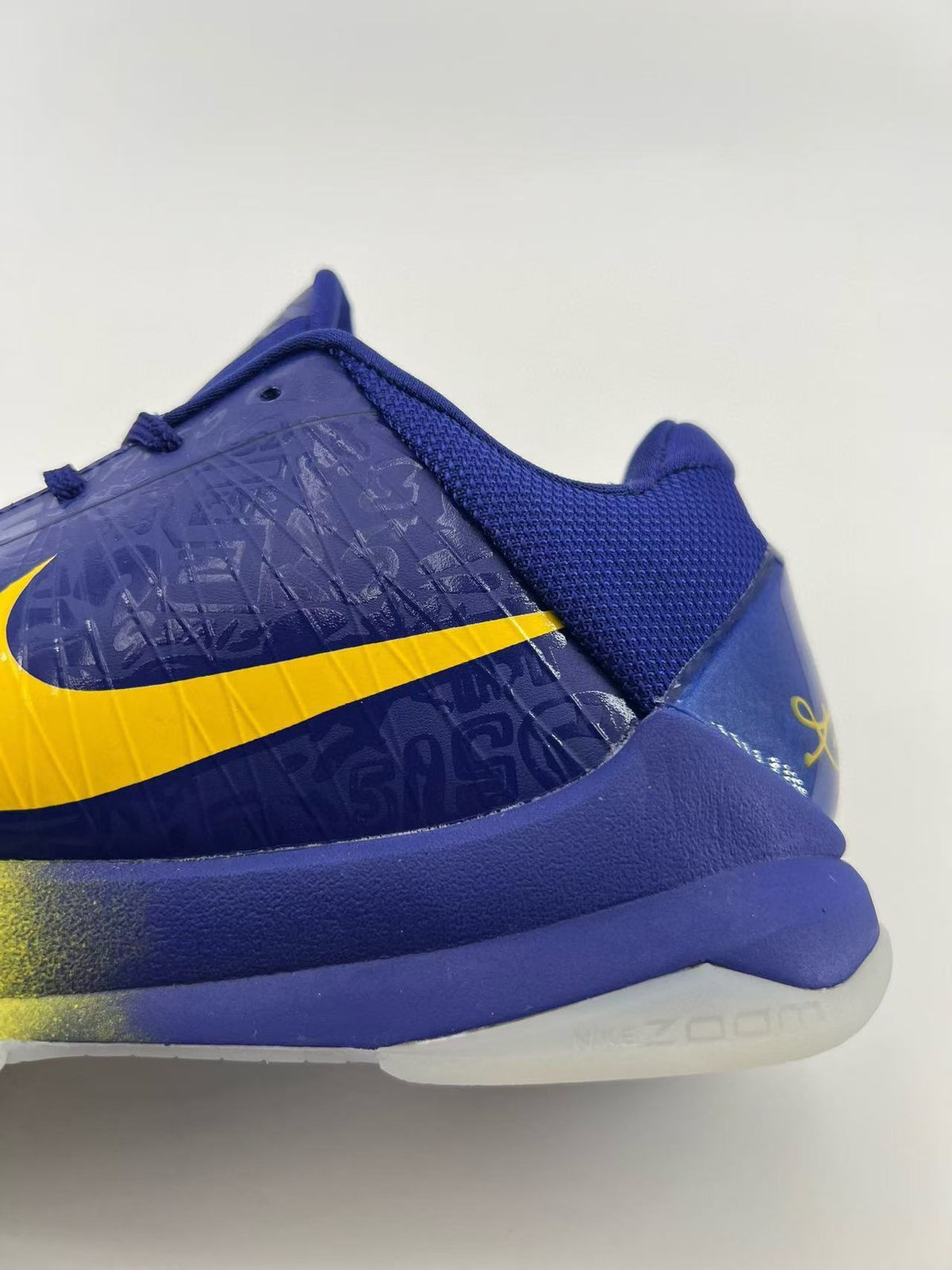 Nike Kobe 5 Protro Basketball Shoes Blue Gold CD4991-400