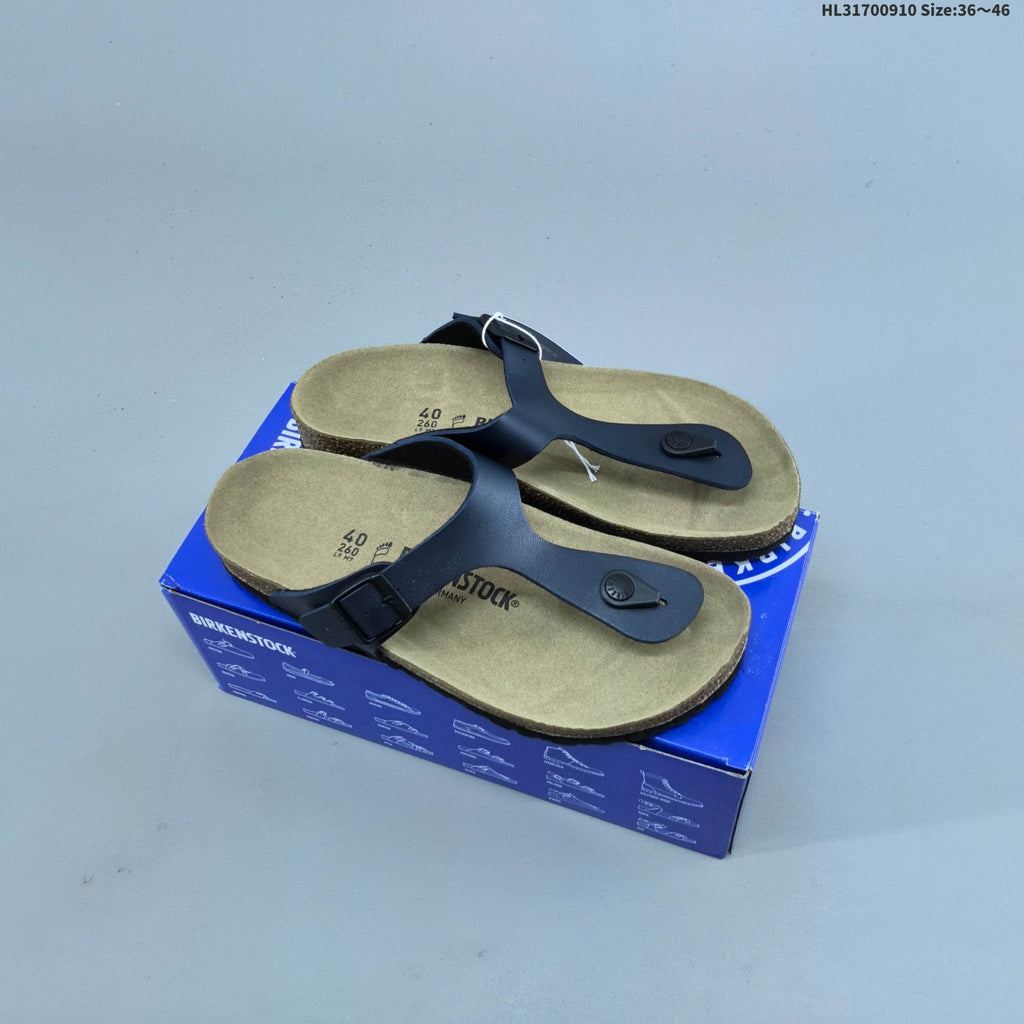 Birkenstock Gizeh-Style Toe-Post Sandals, Neutral Footbed
