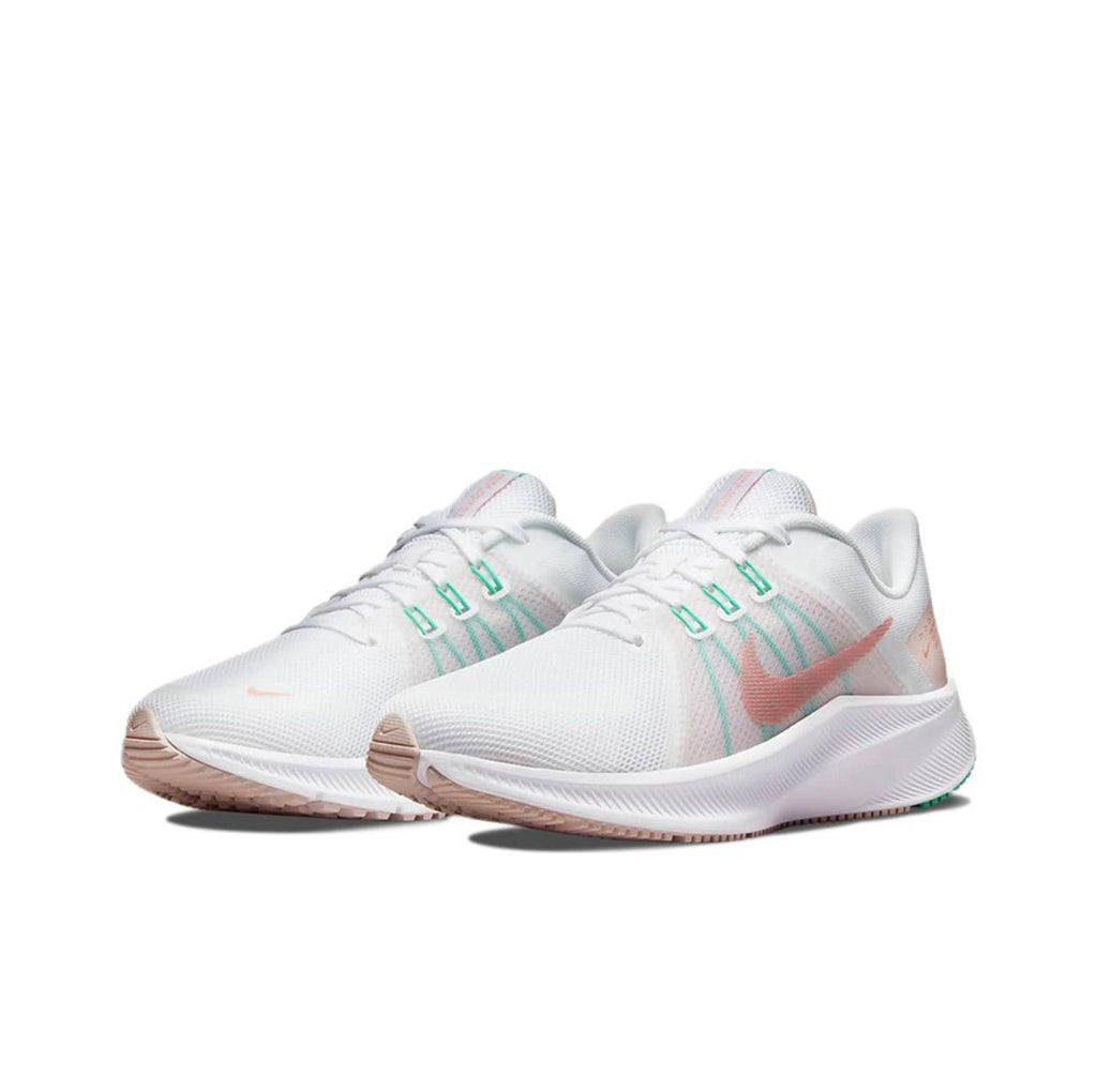 Nike Quest 4 Running Shoes White Mint Pink DA1106-105