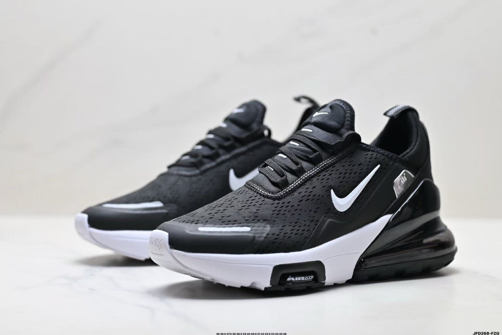Nike Air Max 270 Premium Black and White Sneakers