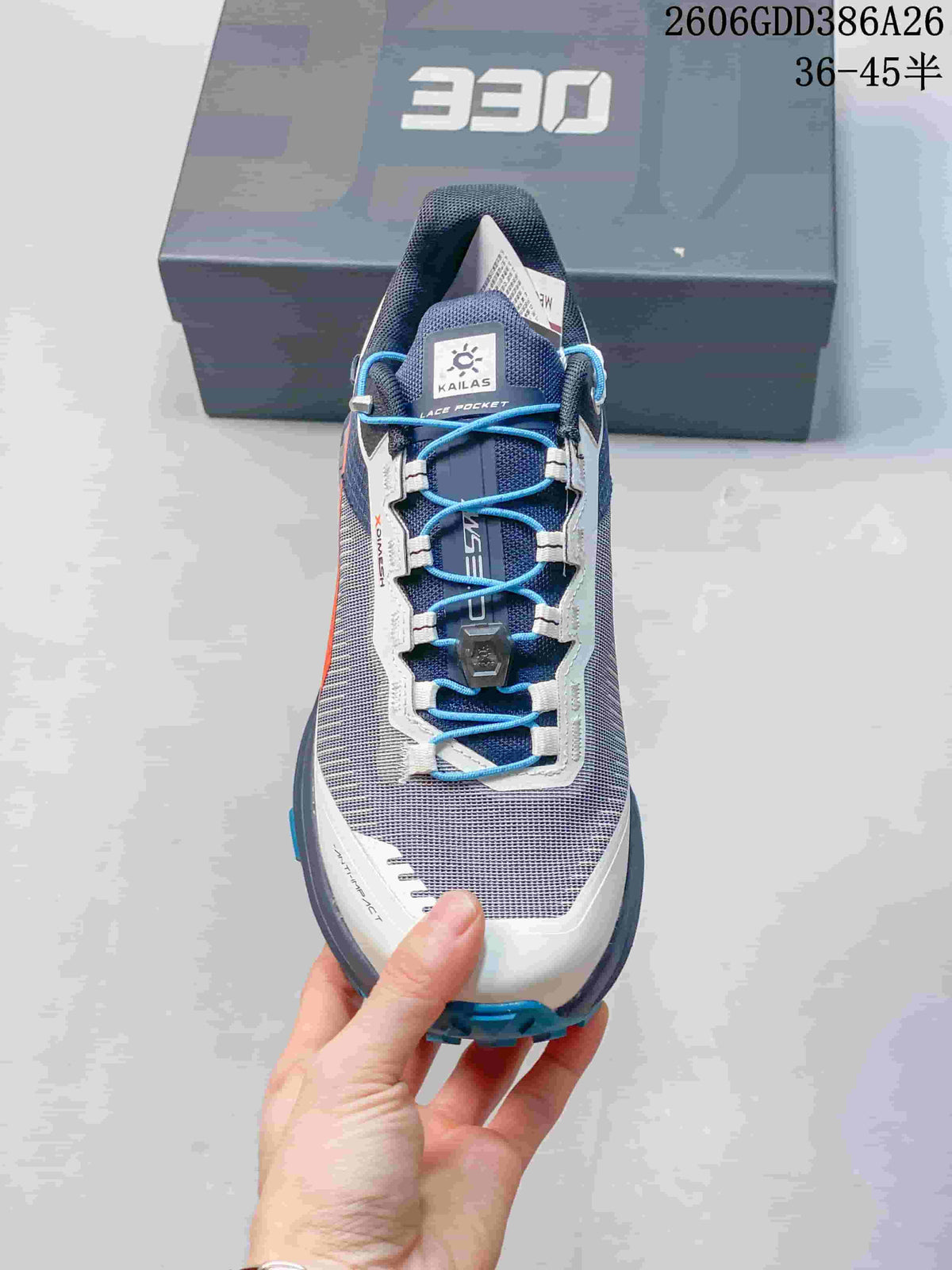 Kailas FUGA EX330 Trail Running Shoes, Gray Blue