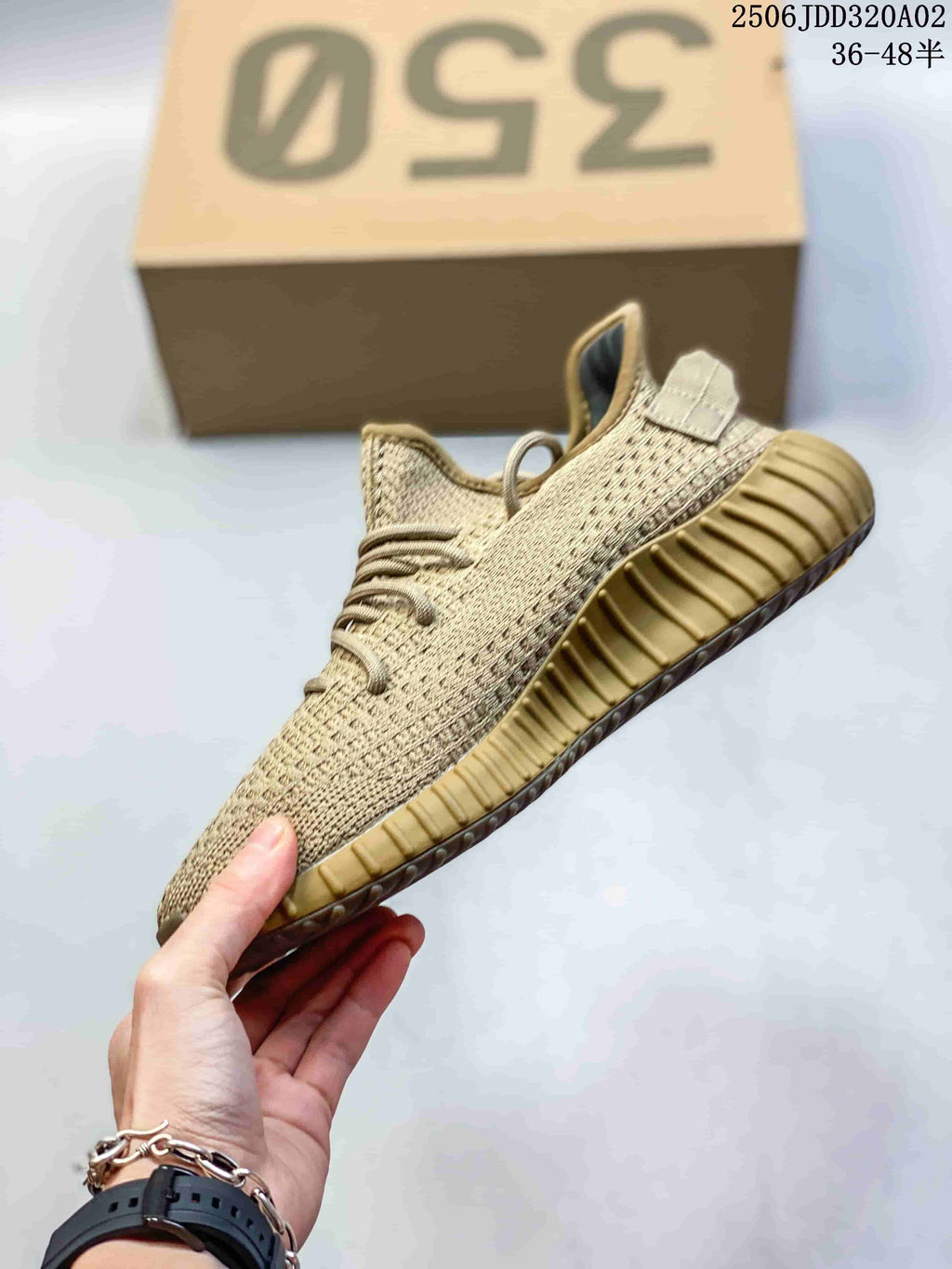 Adidas Yeezy Boost 350 Beige Knit Sneakers 2506JDD320A02