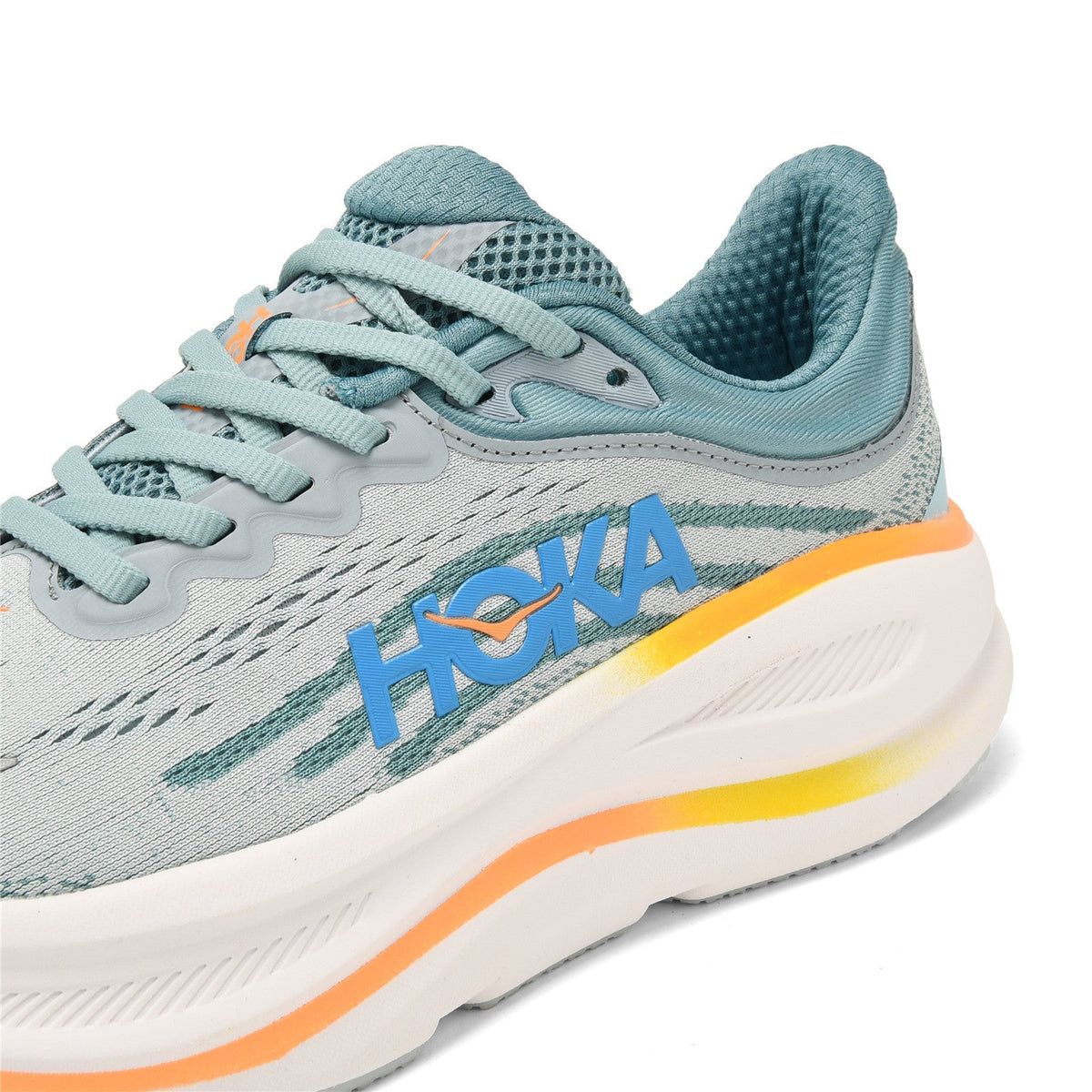 HOKA Bondi 9 Running Shoes in Blue