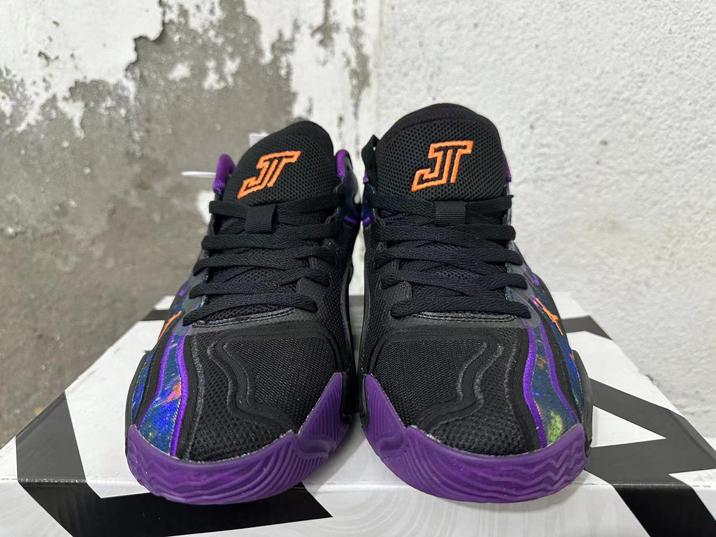 Jordan Jumpman 2020 Black and Purple Basketball Shoes
