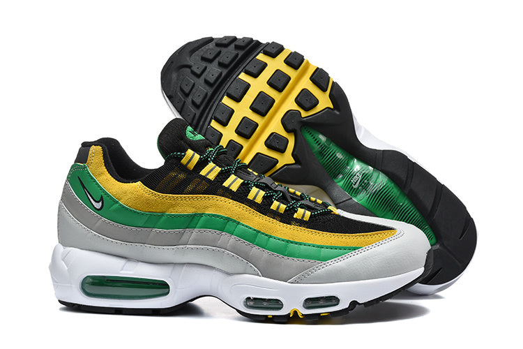 Nike Air Max 95 Sneakers Green Yellow Grey Black