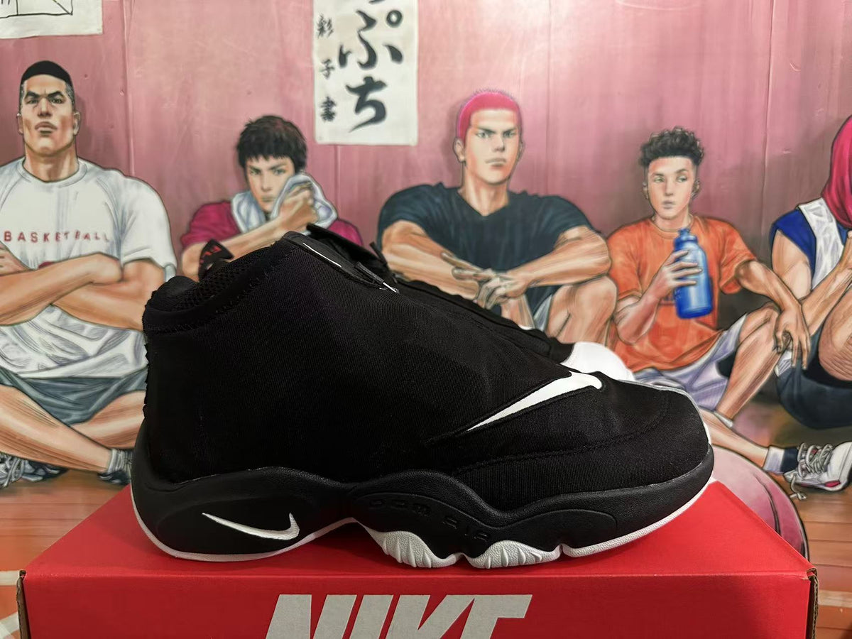Nike Black White High-Top Basketball Sneakers