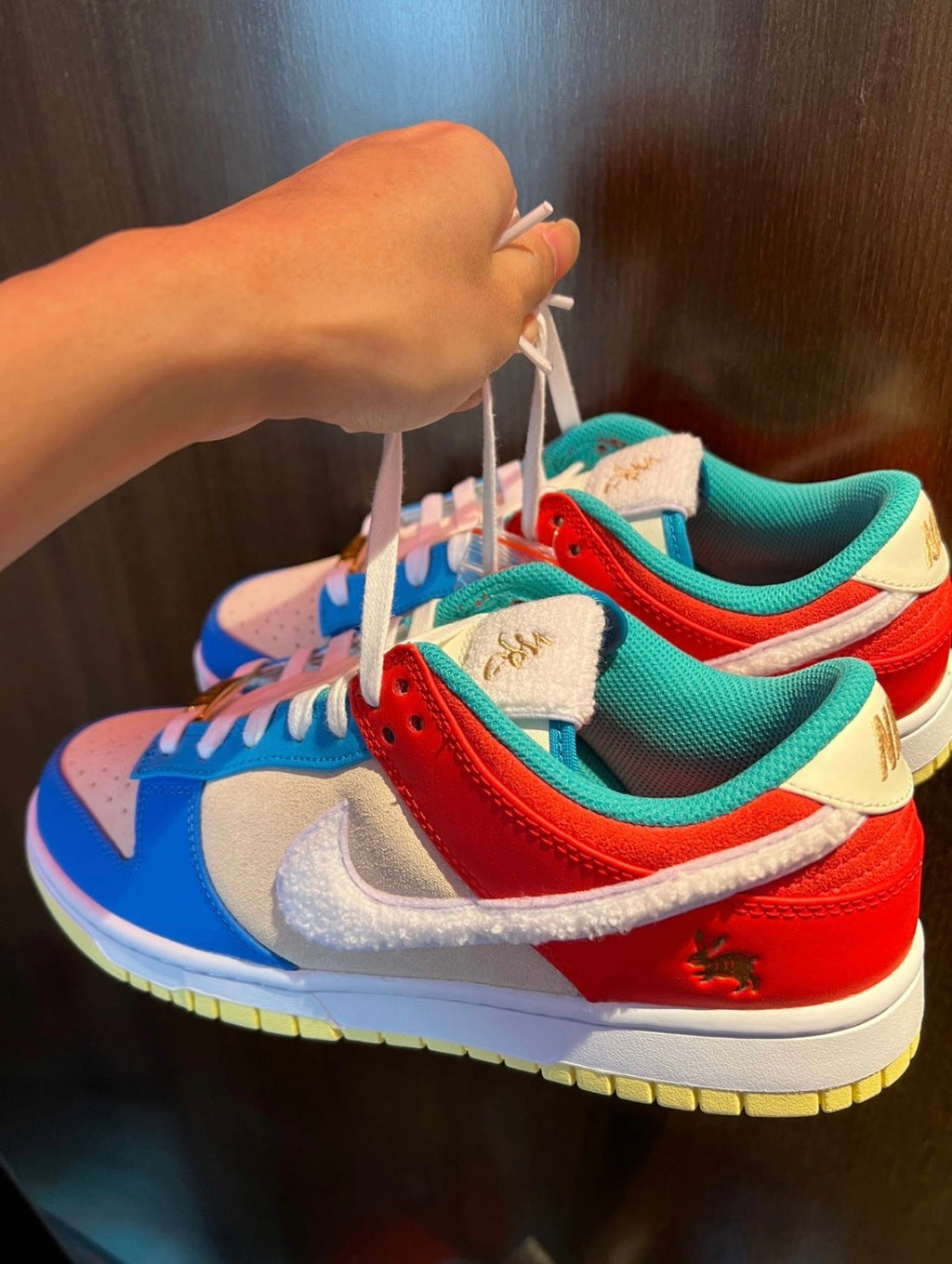 Nike Dunk Low Year of the Rabbit Blue Beige FD4203-111
