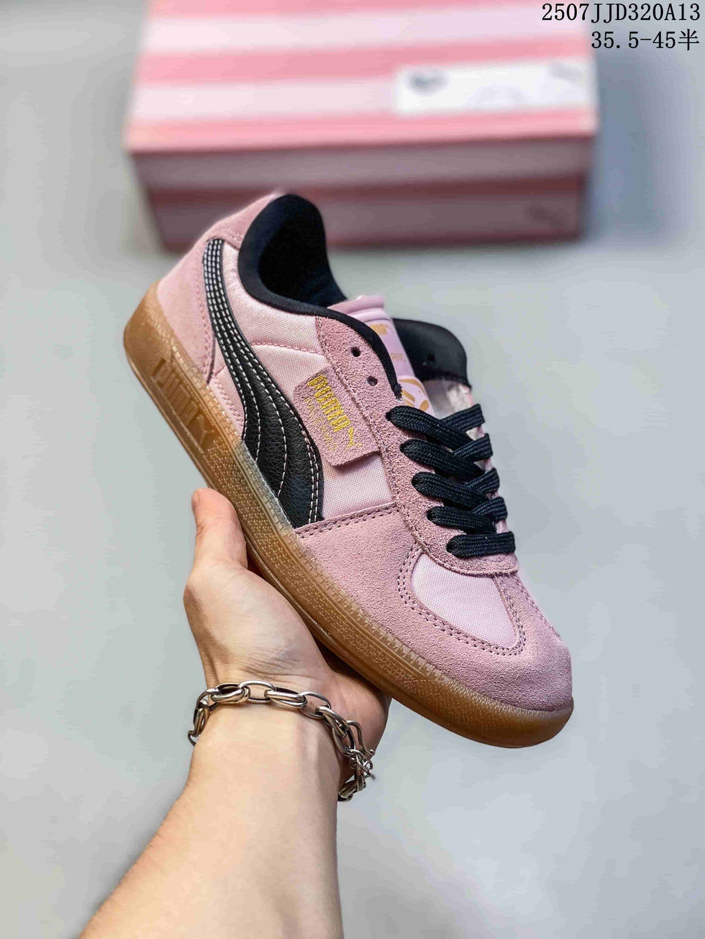 PUMA Palermo Leather Sneakers Pink 2507 JJD320A13