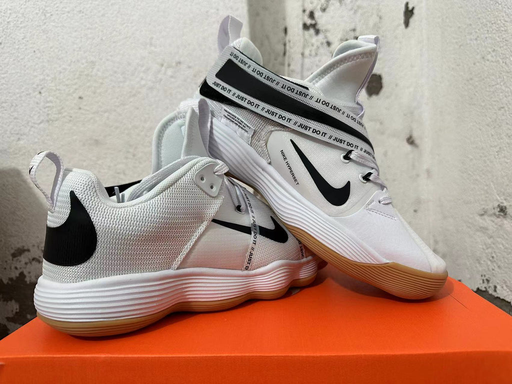 Nike HyperBet Basketball Shoes White Black Gum