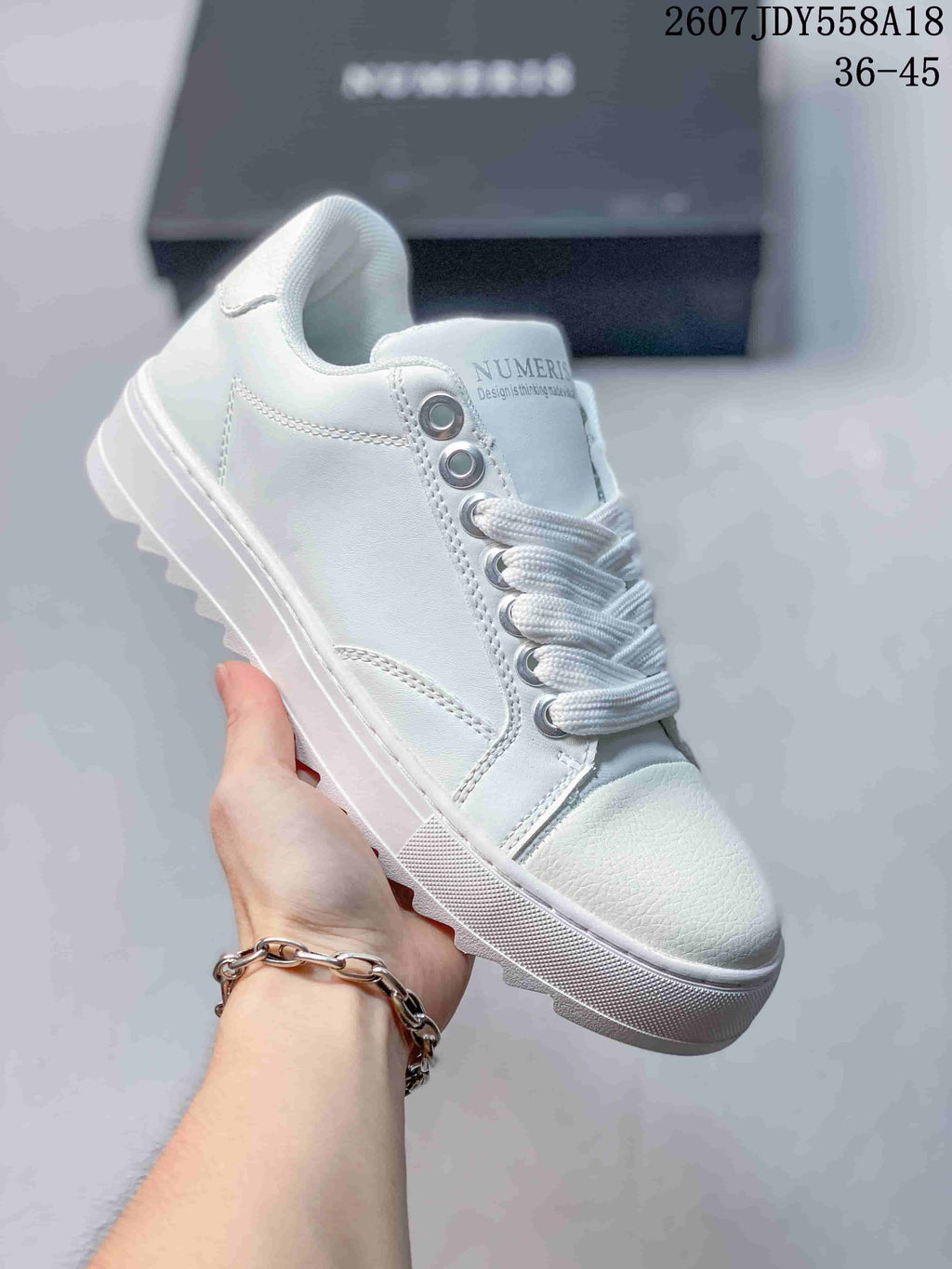 NUMERIS Low-Top Platform Sneakers in Multiple Colorways