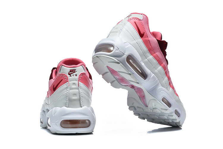 Nike Air Max 95 Women’s Sneakers White Pink Burgundy