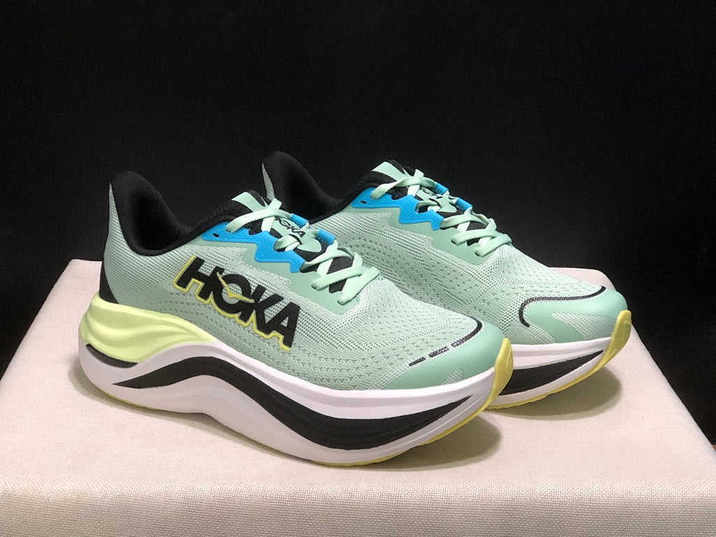 HOKA Skyward X Running Shoes in Mint Green