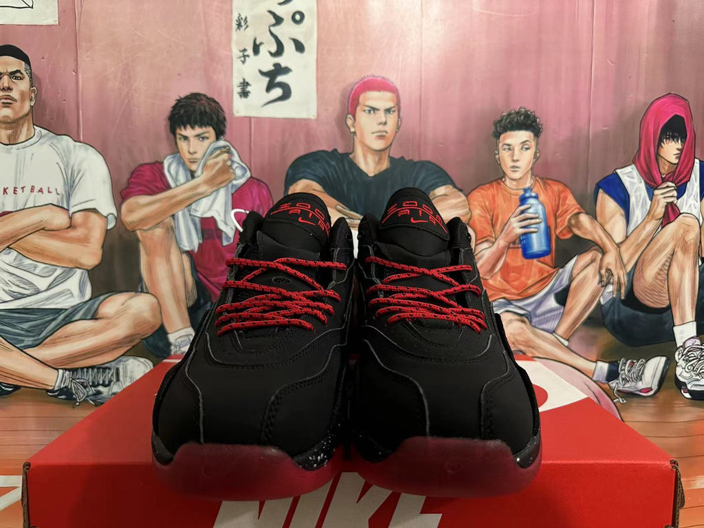 Nike Air Foamposite One Black Red Basketball Sneakers