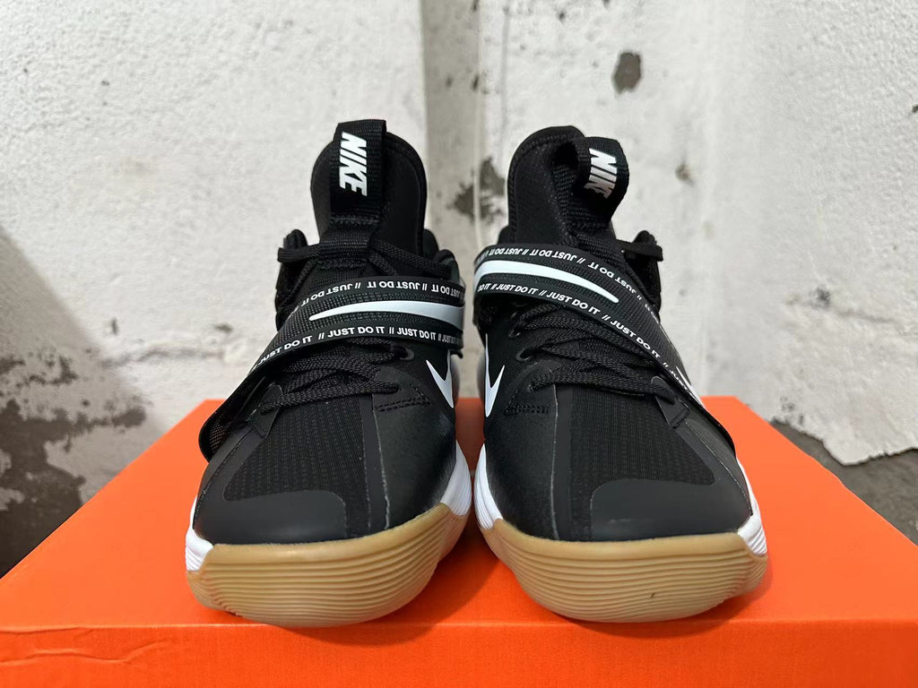Nike HyperSet Black and White Indoor Court Shoes