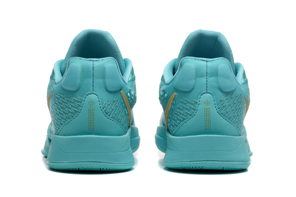 Nike Sabrina 2 Basketball Shoes Aqua and Gold