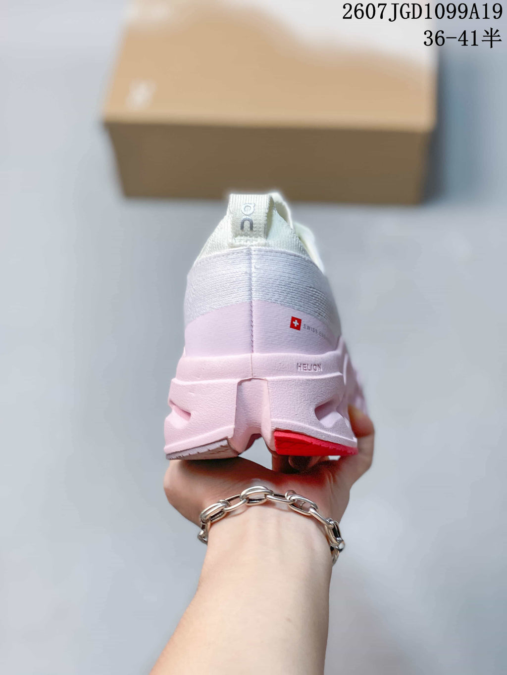 On Cloudtilt Sneakers White Pink Red 2607JGD1099A19
