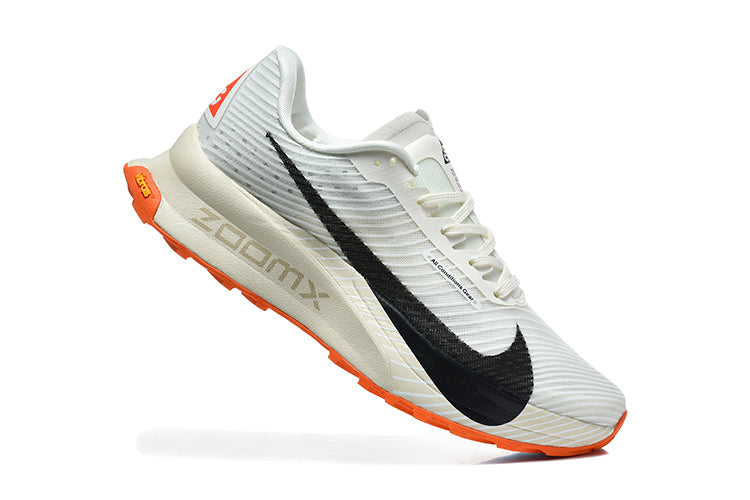 Nike ACG ZoomX White and Orange Trail Running Shoes