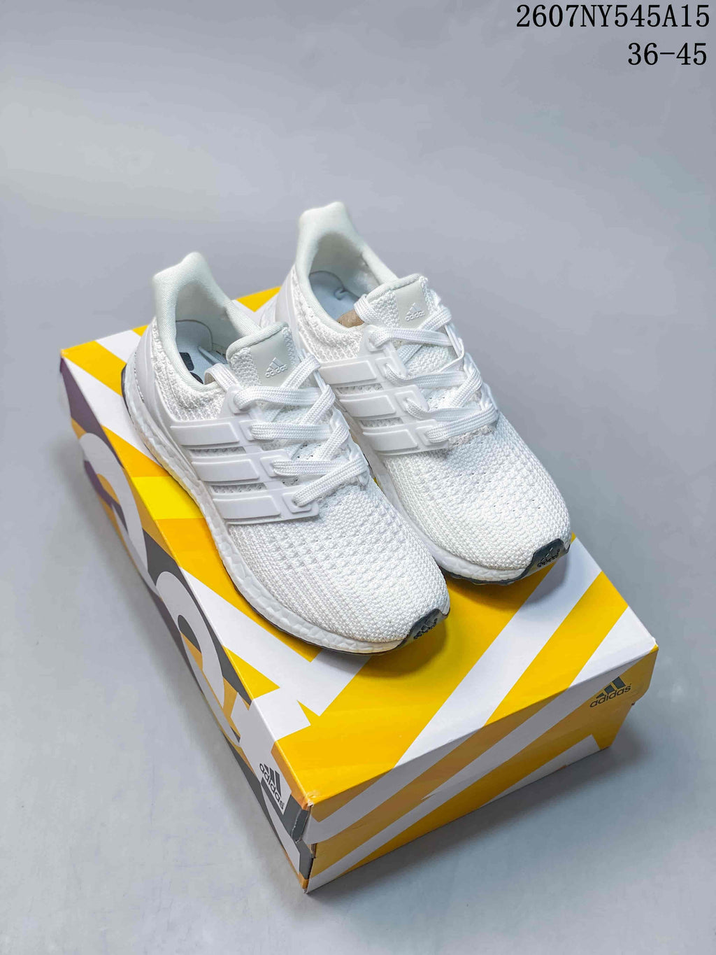 Adidas Ultraboost Light White Running Sneakers 2607NY545A15