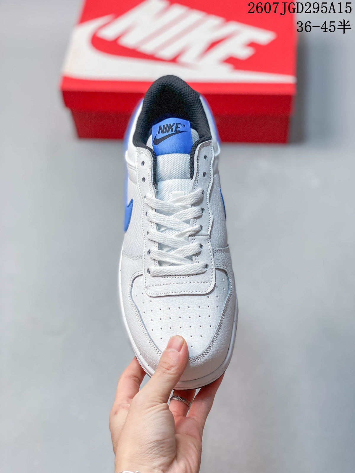 Nike SB Dunk Low Pro Sneakers White Blue 2607JGD295A15