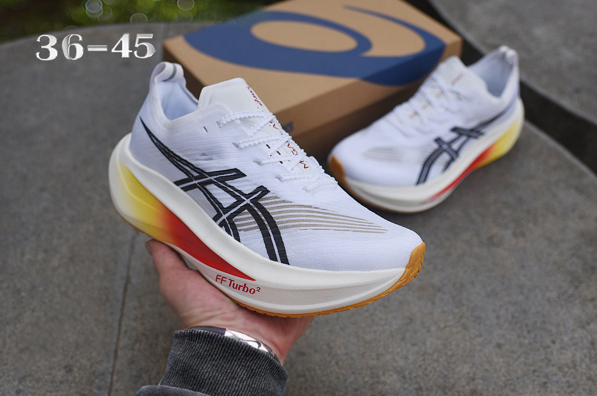 ASICS Magic Speed 4 Running Shoes White Red