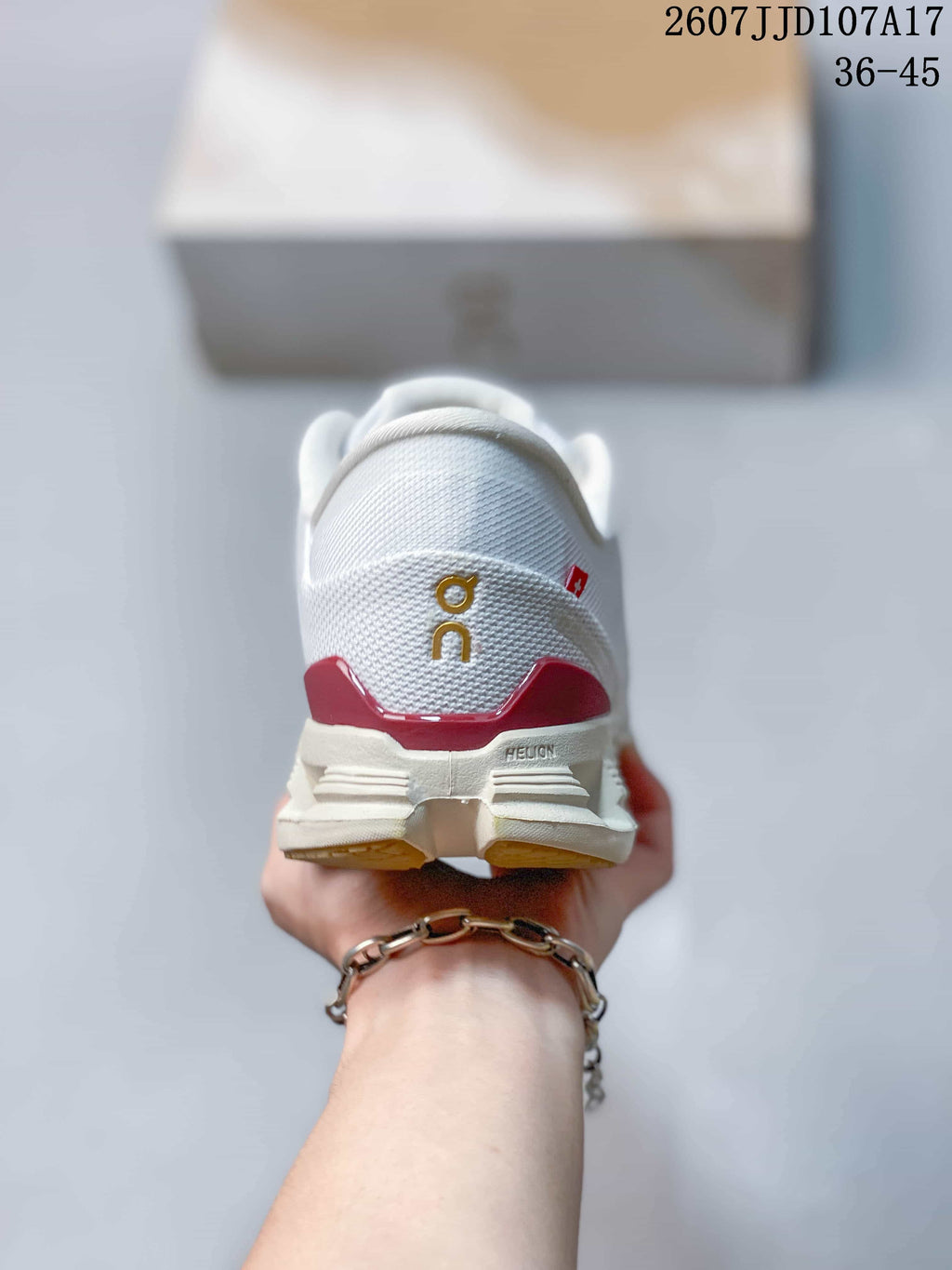 On Running Cloud X 4 AD Sneakers White Red Gold
