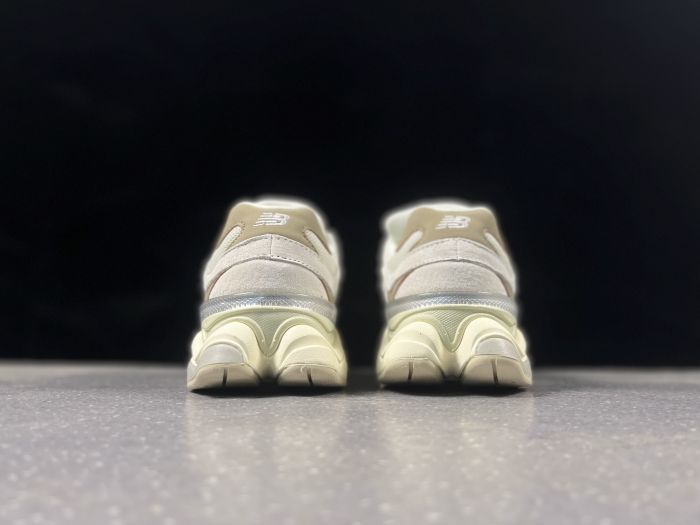 New Balance 9060 Sneakers in Cream and Lavender